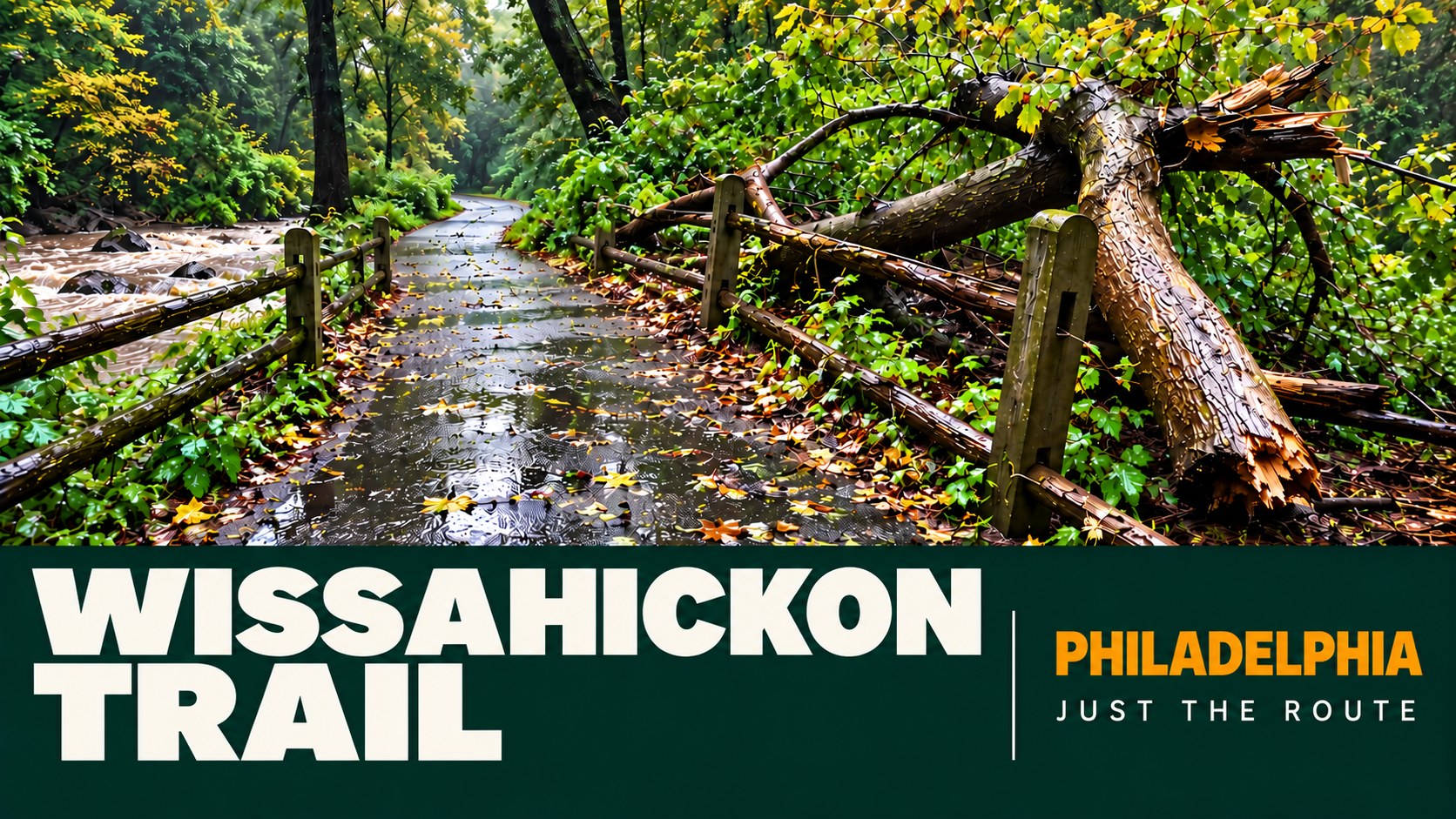 Wissahickon Trail Nor'Easter video thumbnail